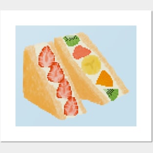 Fruit sandwiches (sandos) Posters and Art